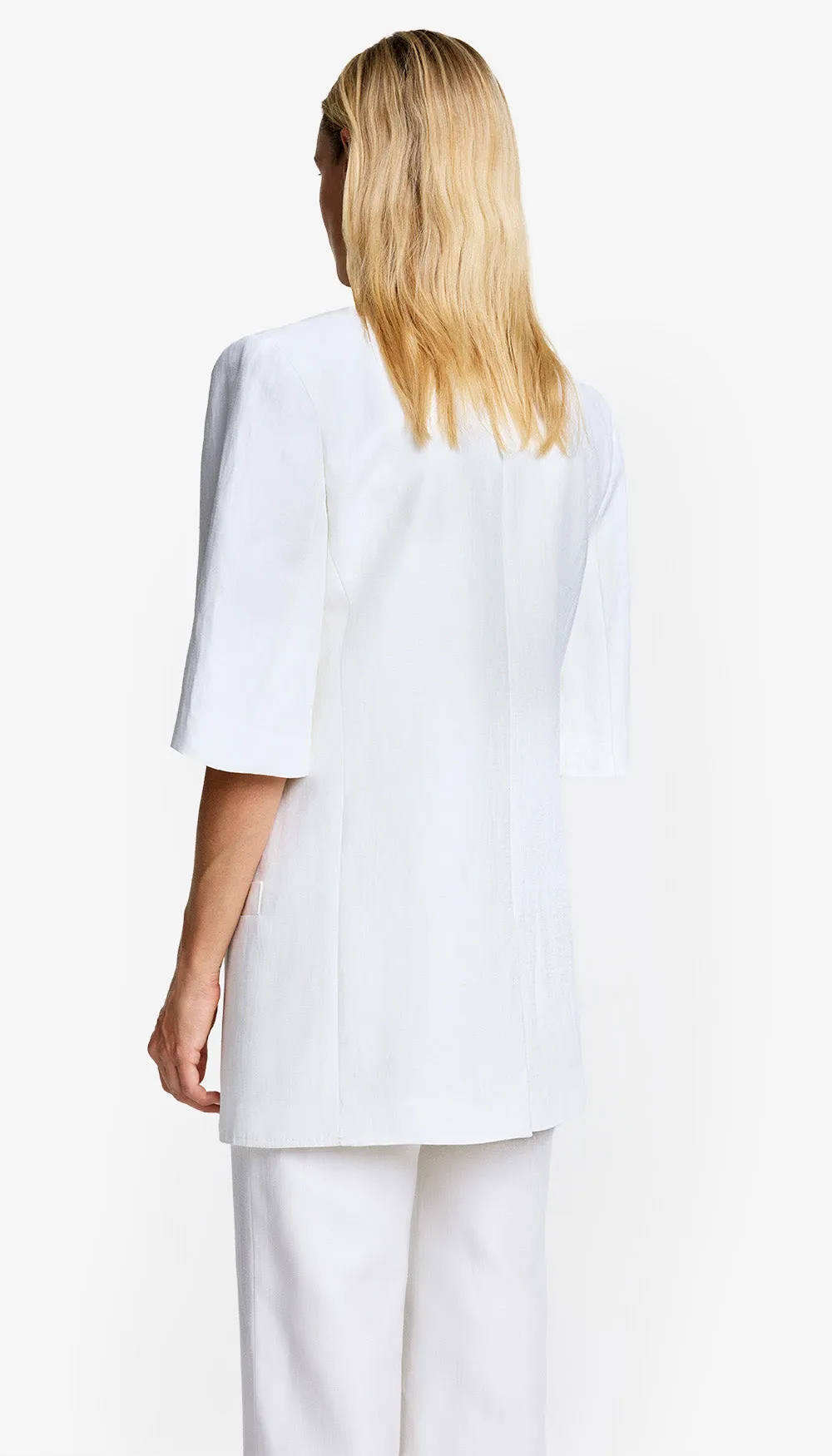 Short Sleeve Oversized Blazer sold by Smythe product image thumbnail 3