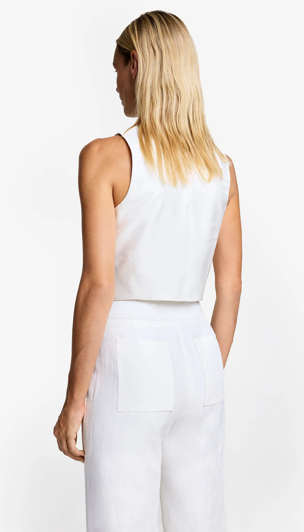 Cropped Vest sold by Smythe product image thumbnail 4
