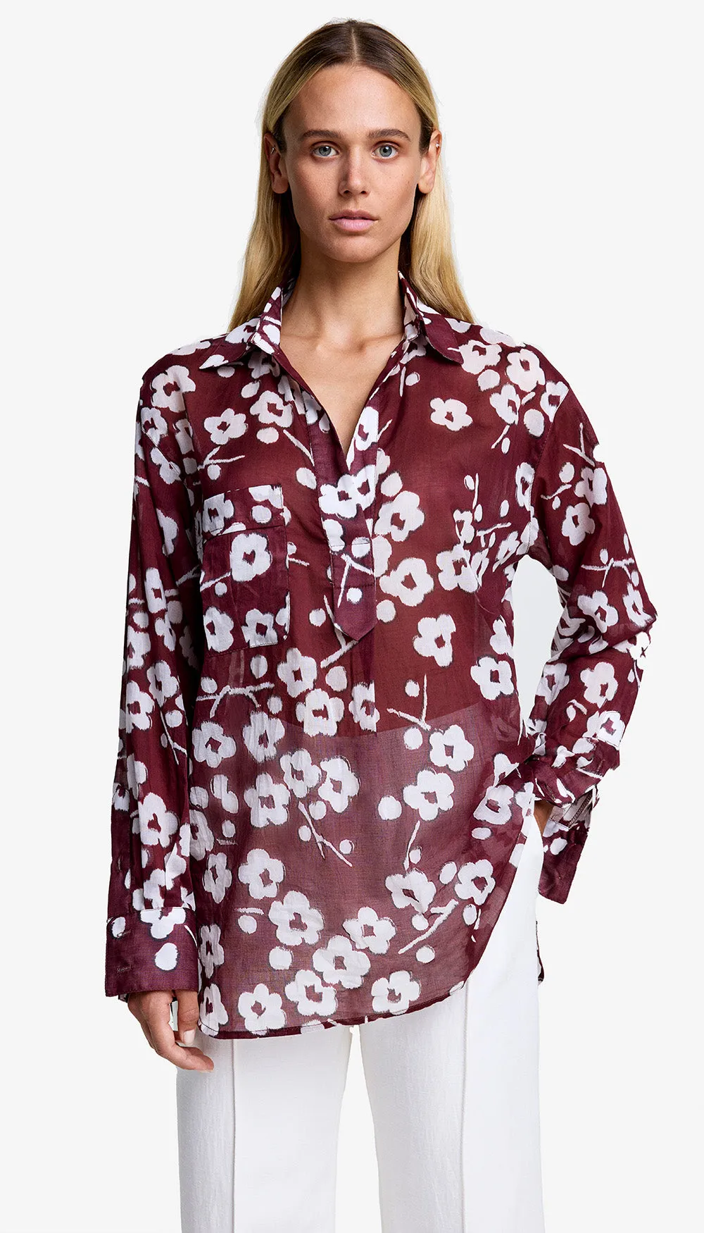 Over the Head Pocket Shirt sold by Smythe