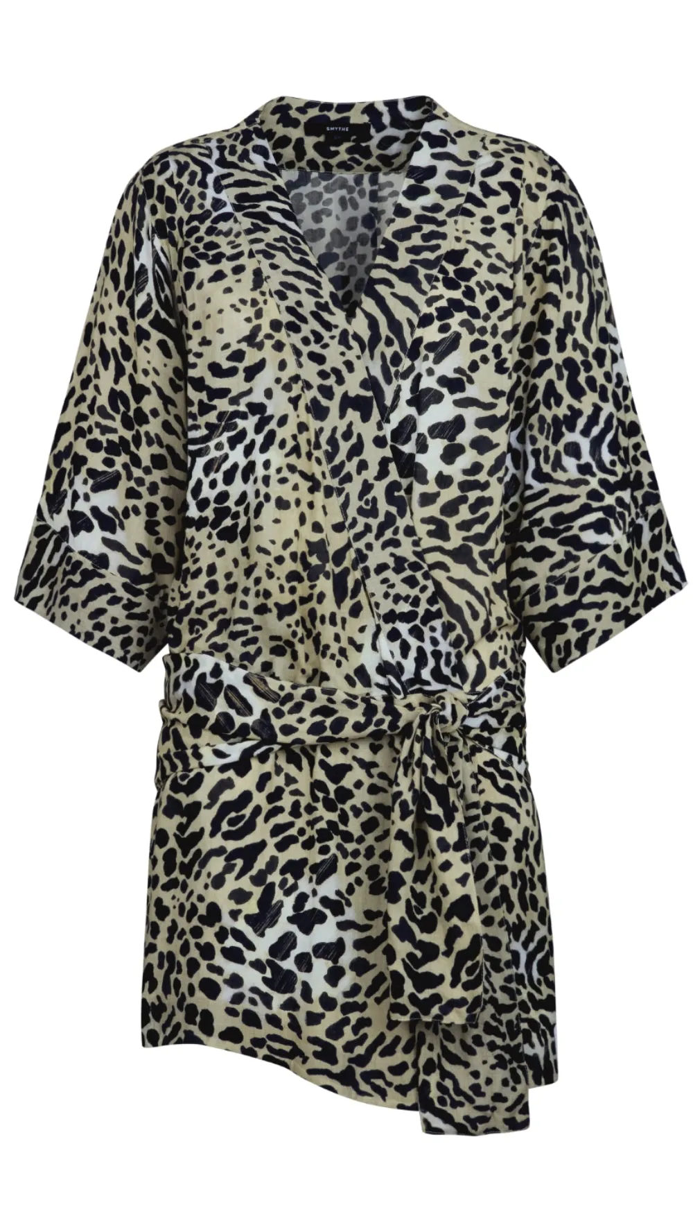 Drop Waist Mini Kimono Dress sold by Smythe product image thumbnail 3