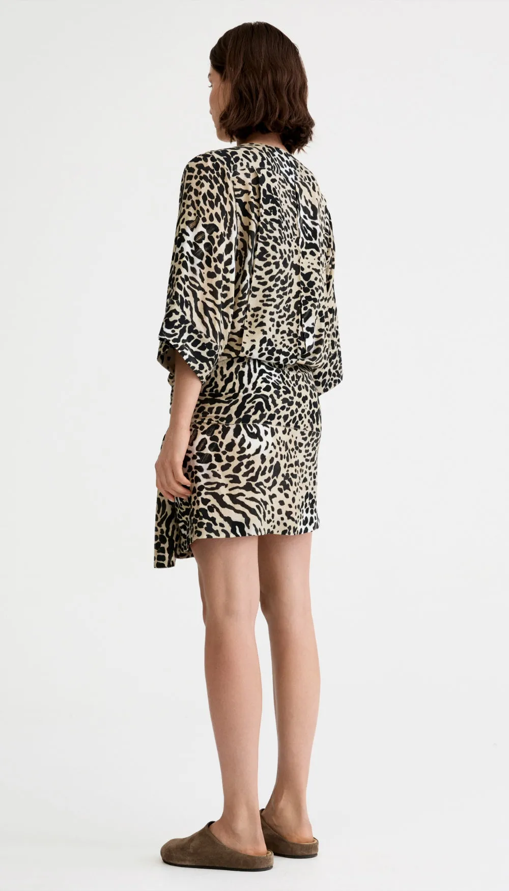 Drop Waist Mini Kimono Dress sold by Smythe product image thumbnail 2