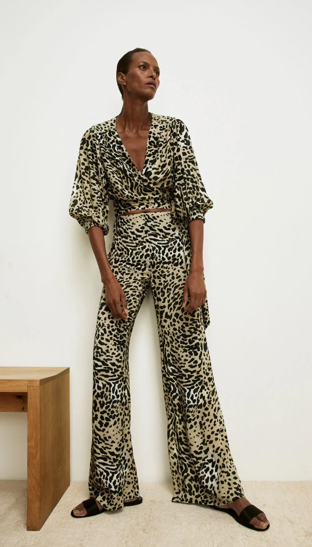 Wrap Tie Top sold by Smythe product image thumbnail 5