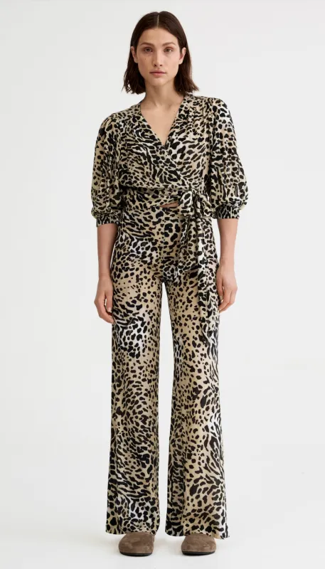 Side Zip Palazzo Pant sold by Smythe