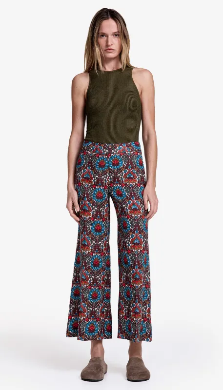 Cropped Side Zip Pant made by Smythe