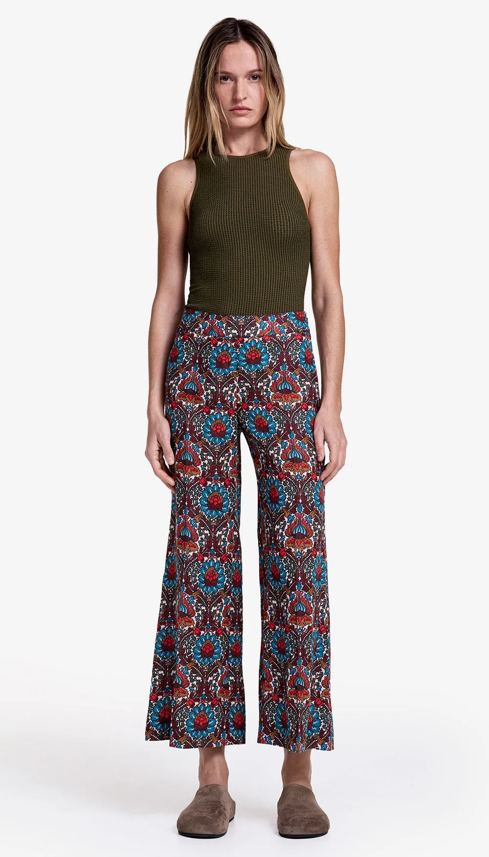 Cropped Side Zip Pant sold by Smythe