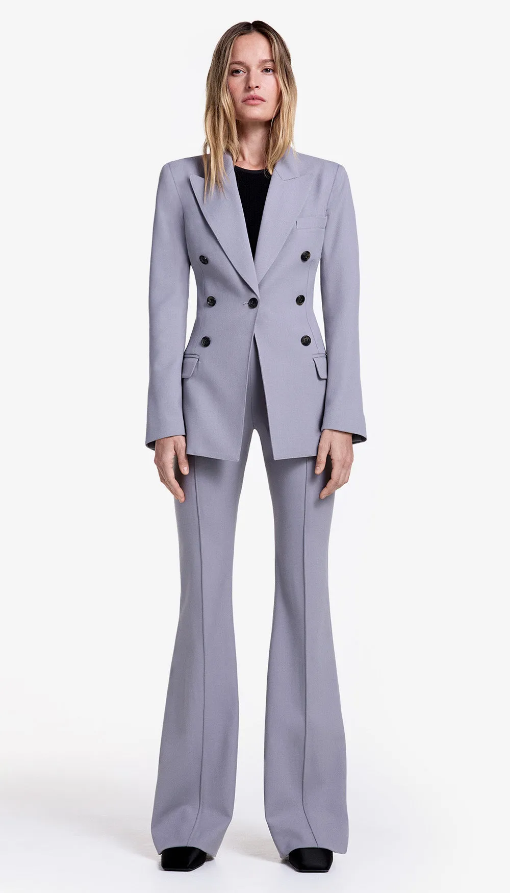 Pintuck Flare Pant sold by Smythe product image thumbnail 2