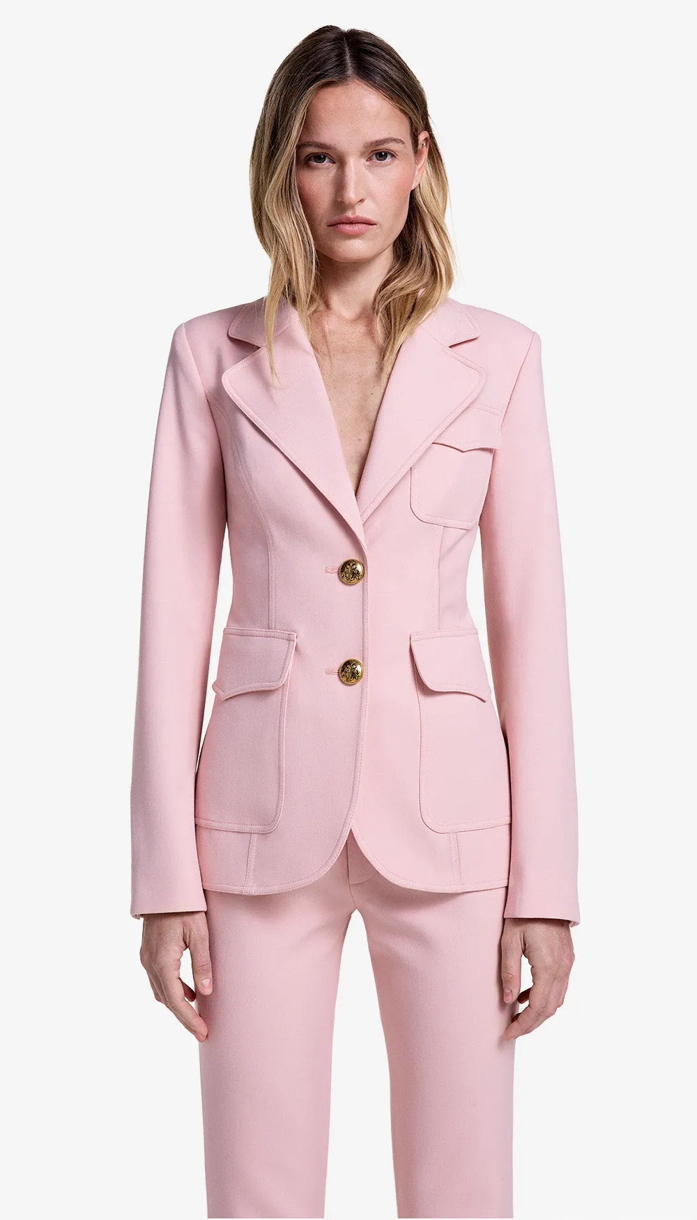 Two Button Patch Pocket Blazer sold by Smythe