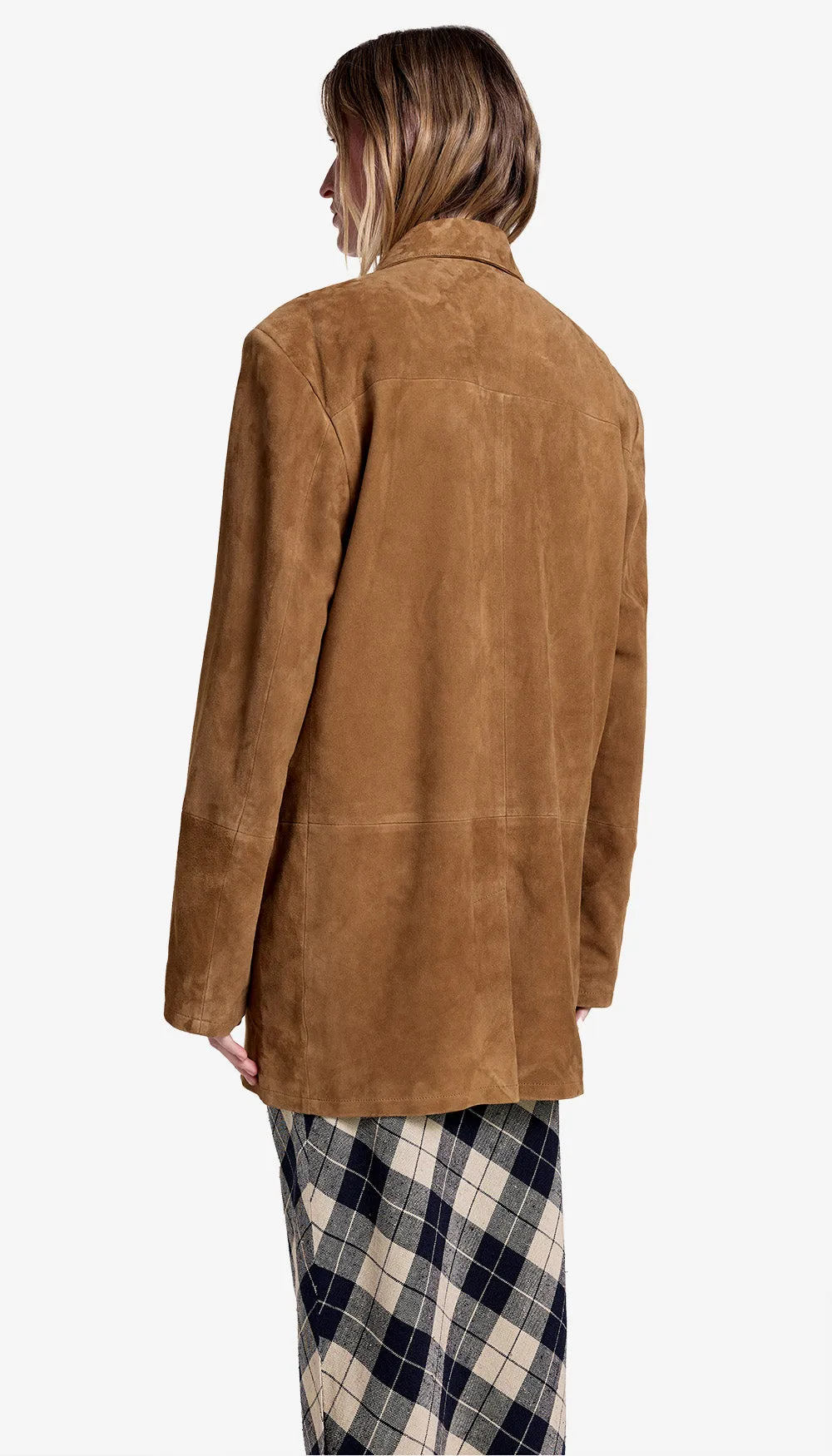 Suede Weekend Jacket sold by Smythe product image thumbnail 4