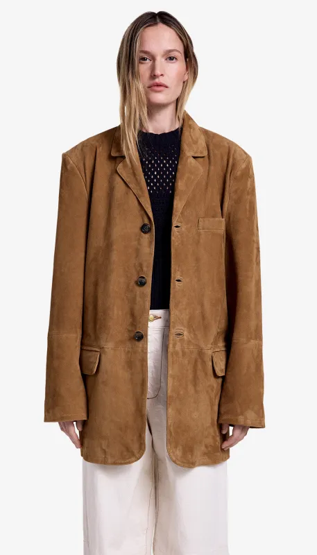 Suede Weekend Jacket sold by Smythe