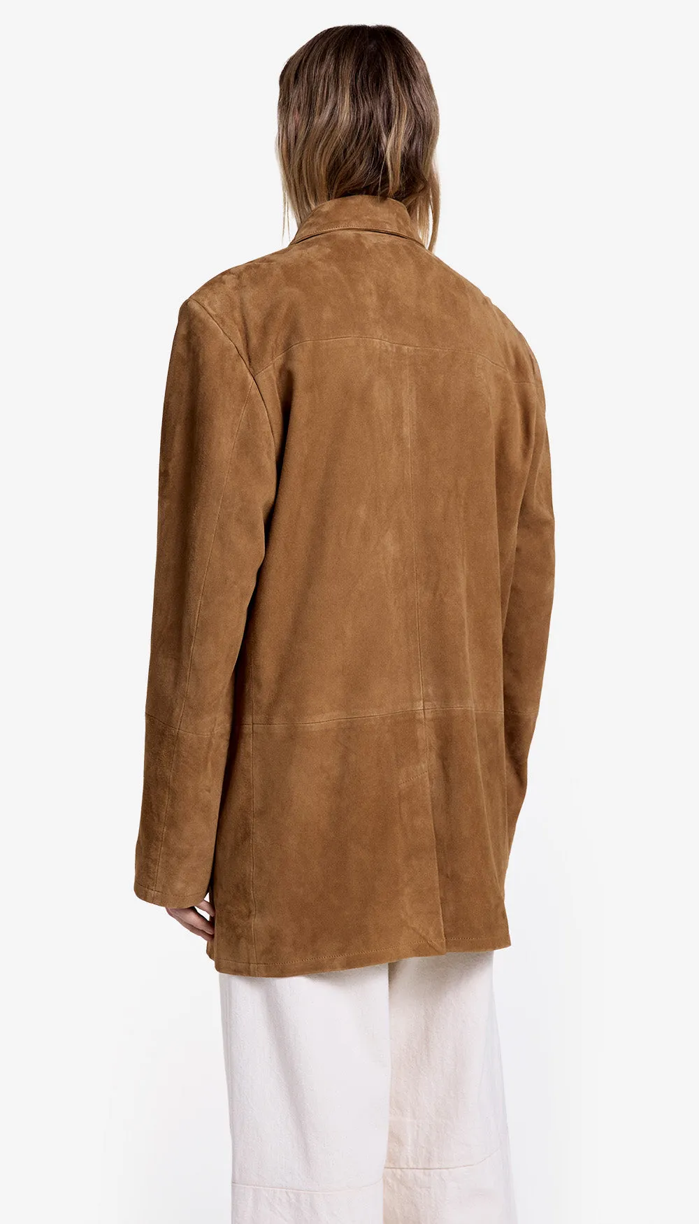 Suede Weekend Jacket sold by Smythe product image thumbnail 3