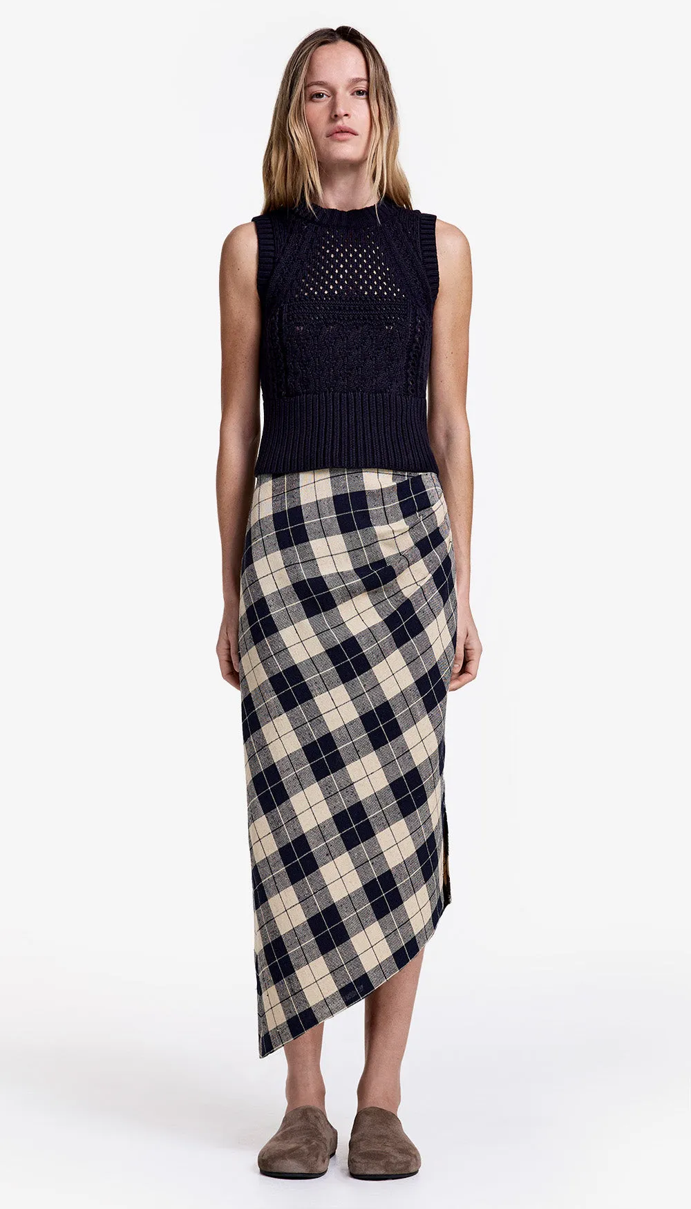 Asymmetrical Skirt sold by Smythe