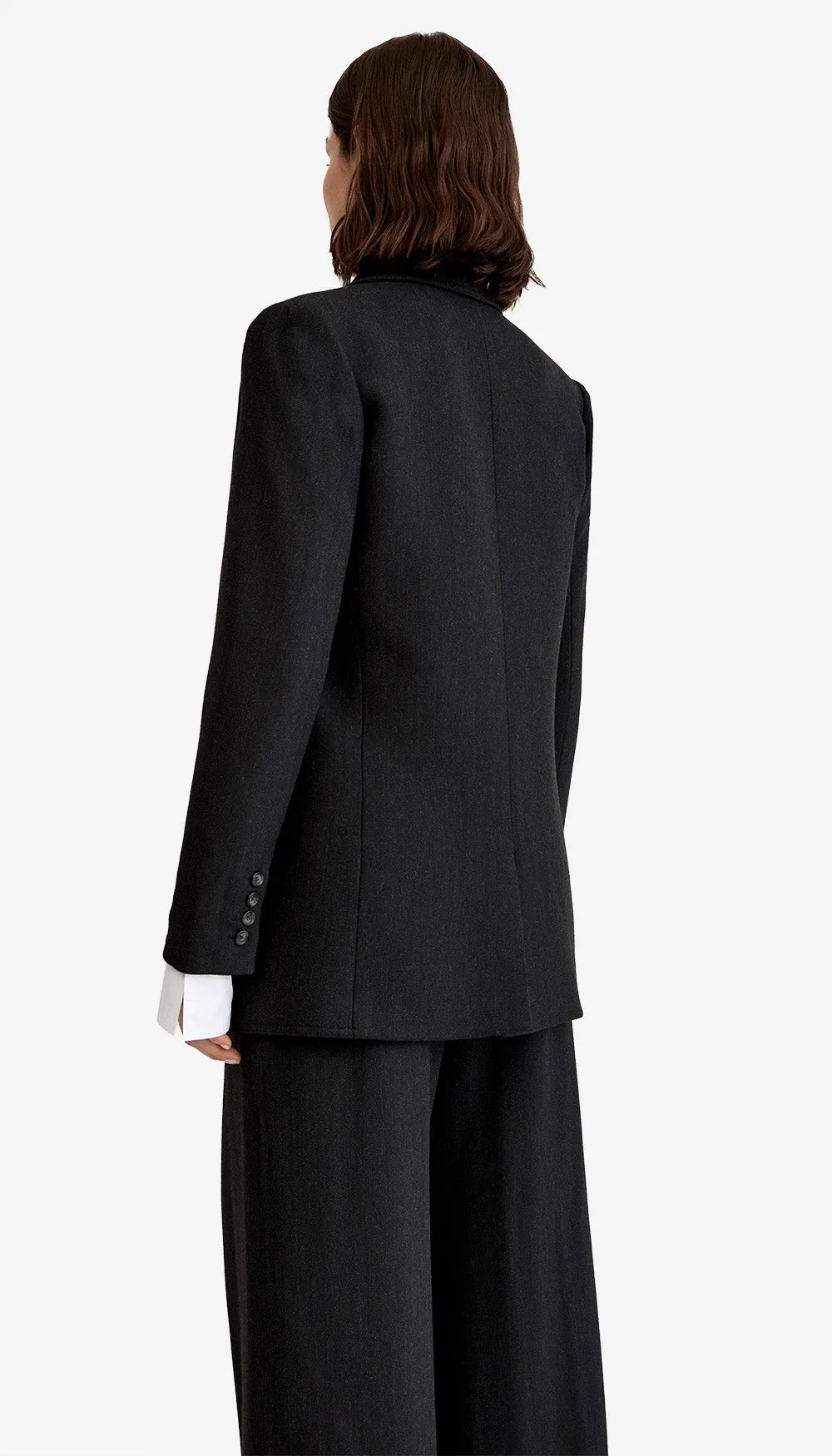 Oversized Notched Lapel Blazer sold by Smythe product image thumbnail 4