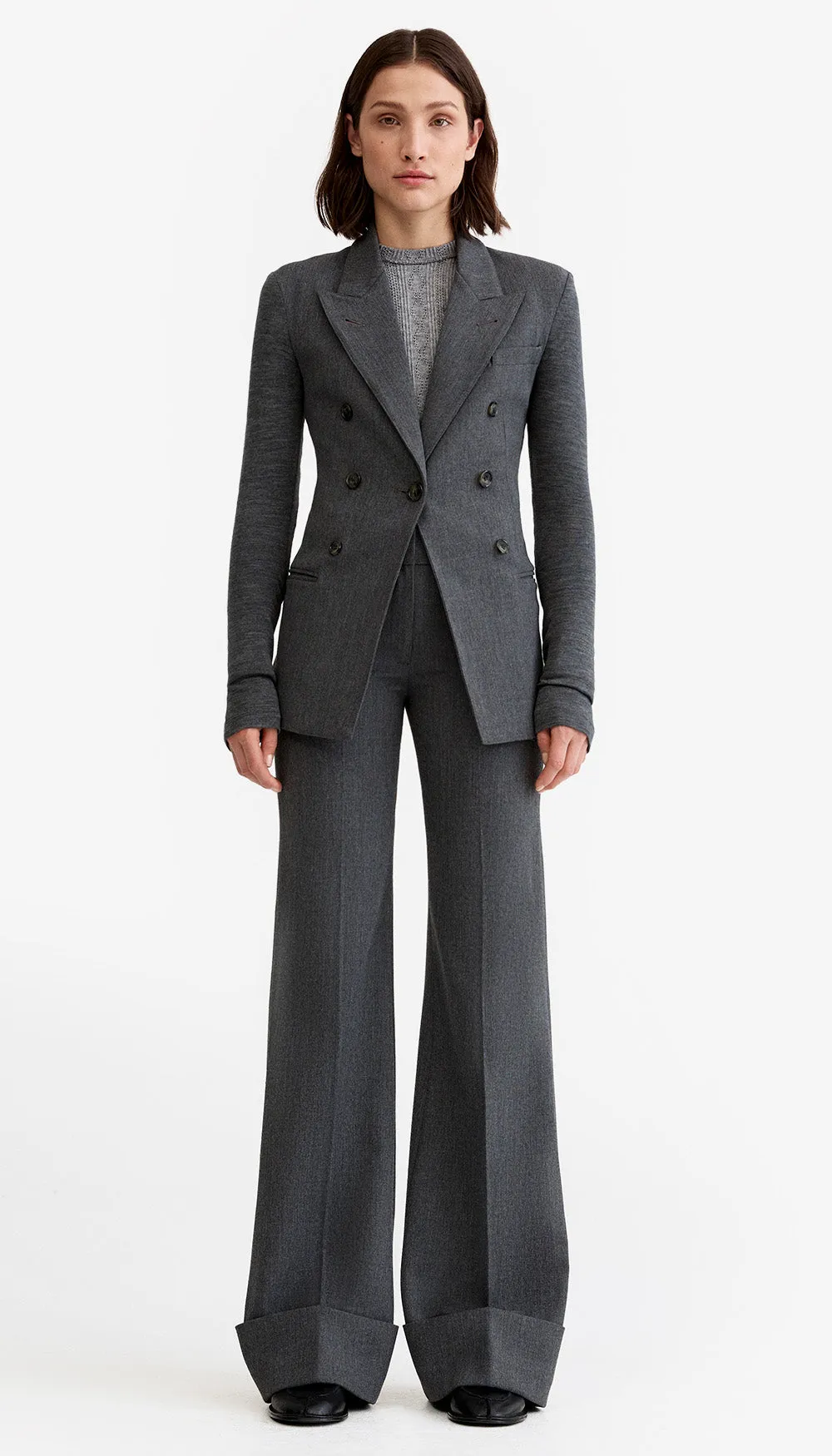 Pointelle Knit Crewneck sold by Smythe product image thumbnail 5