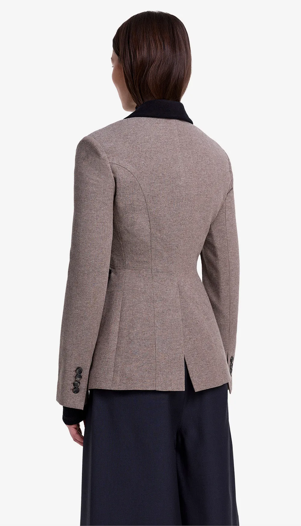 Blocked Seamed Blazer sold by Smythe product image thumbnail 2