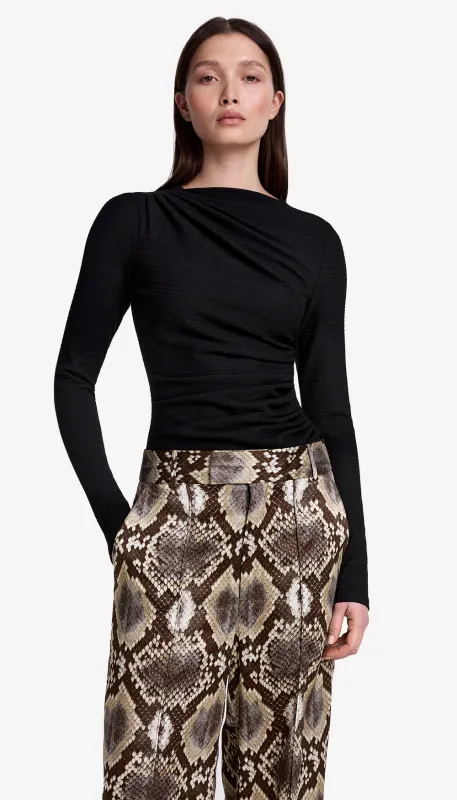 Ruched Knit Top sold by Smythe