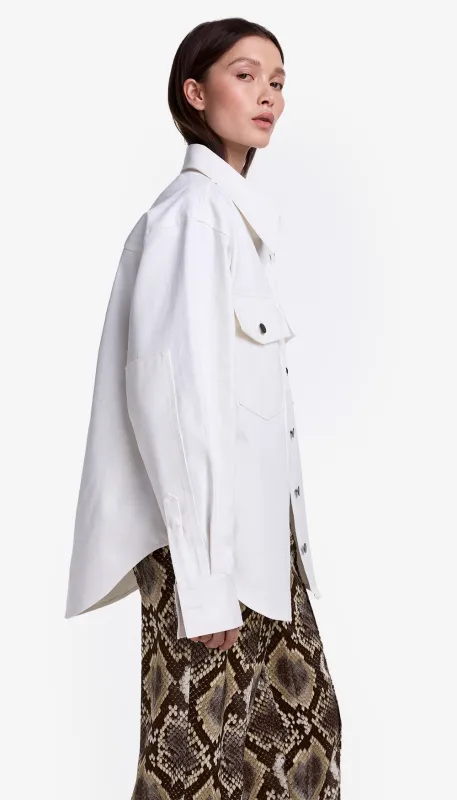 Patch Pocket Overshirt sold by Smythe