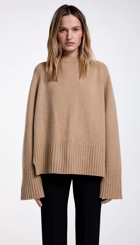 Cashmere Oversized Step Hem sold by Smythe