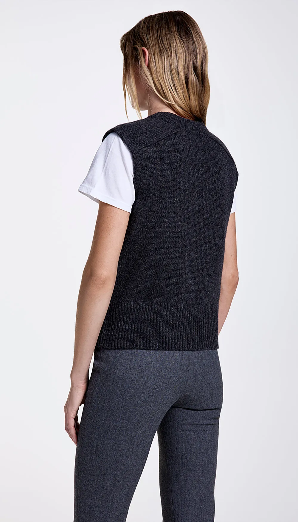 Cashmere Sleeveless Crewneck sold by Smythe product image thumbnail 2