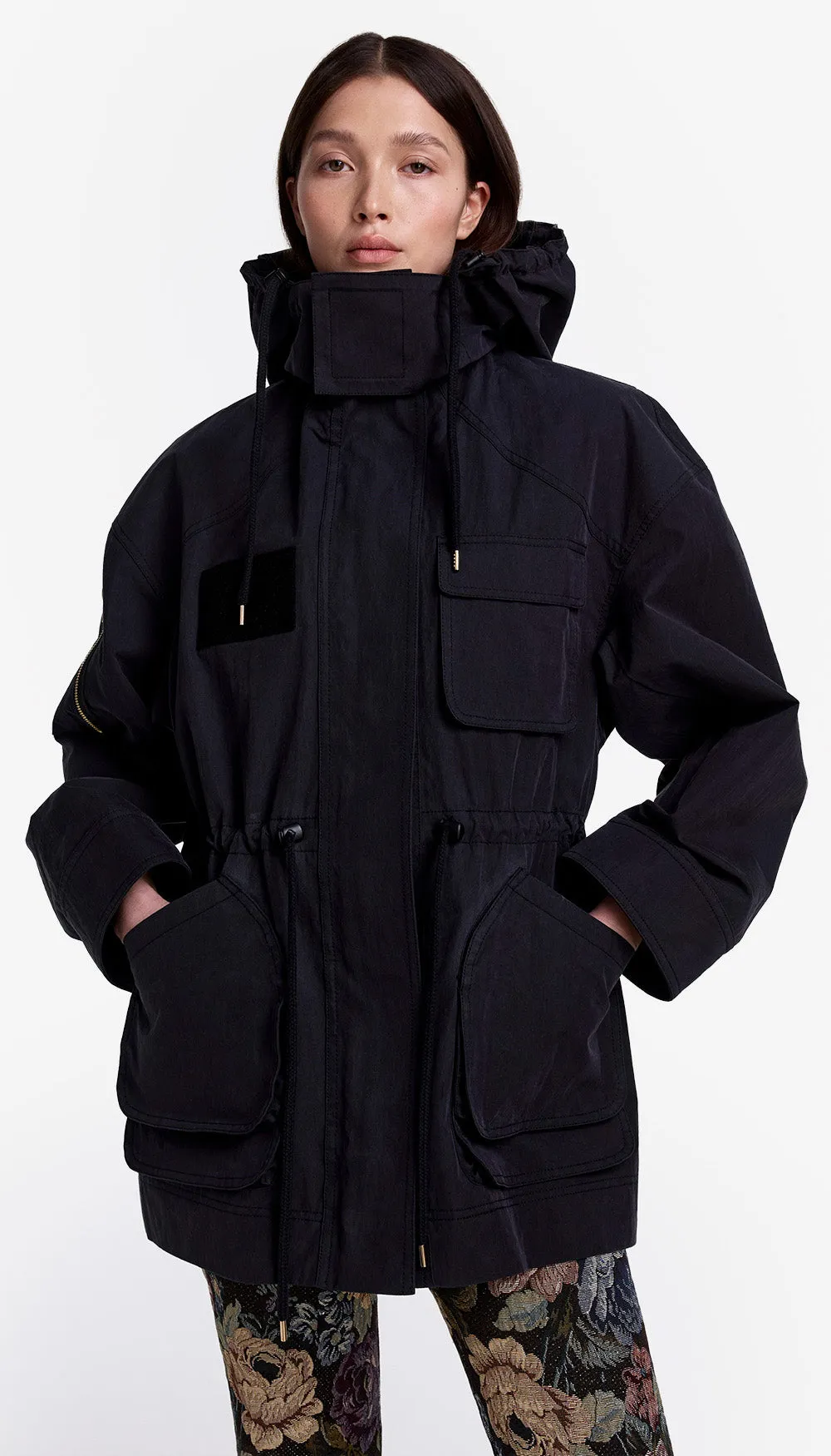 Hooded Flak Jacket sold by Smythe