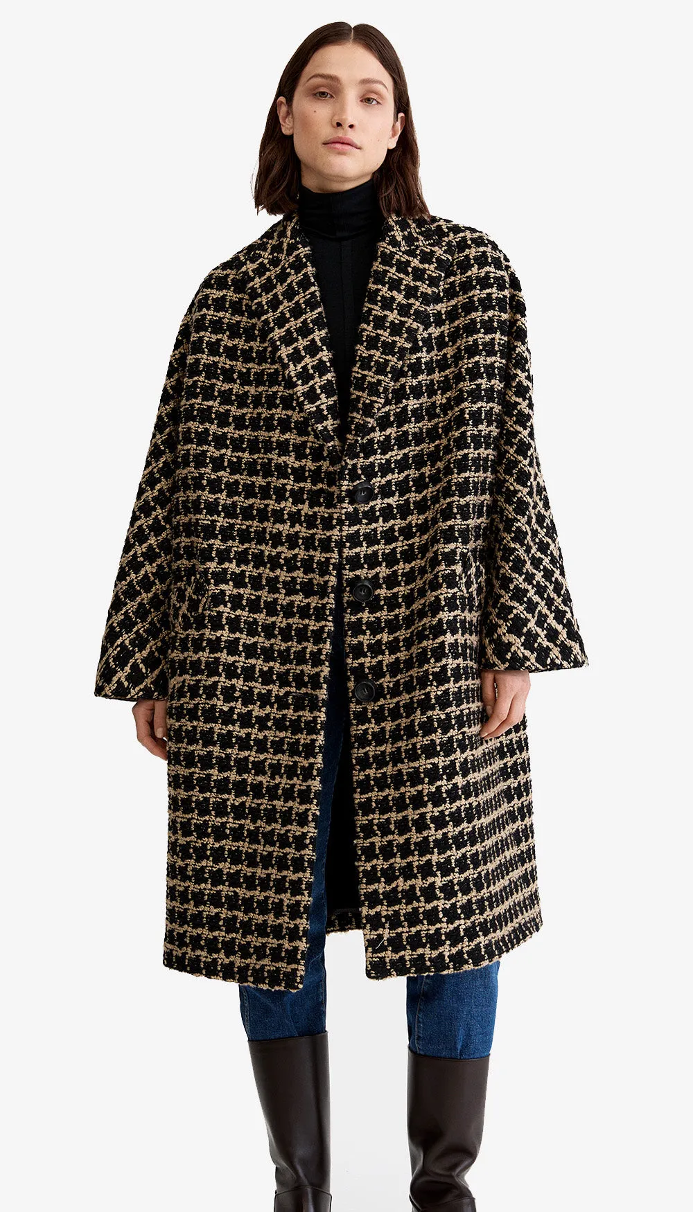 Oversized Swing Coat sold by Smythe product image thumbnail 2