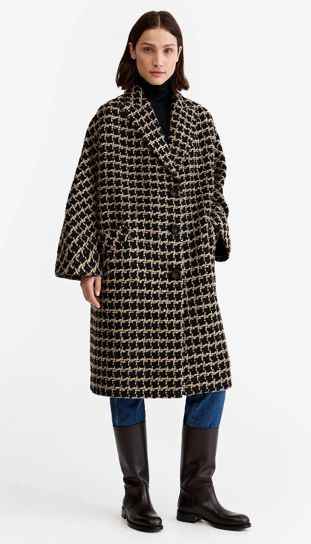 Oversized Swing Coat sold by Smythe product image thumbnail 3