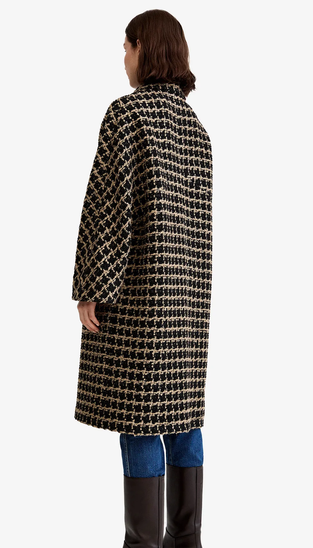 Oversized Swing Coat sold by Smythe product image thumbnail 4