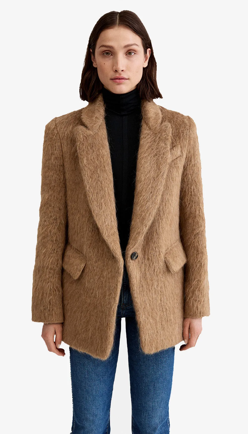 Long Lapel Outerwear Blazer sold by Smythe