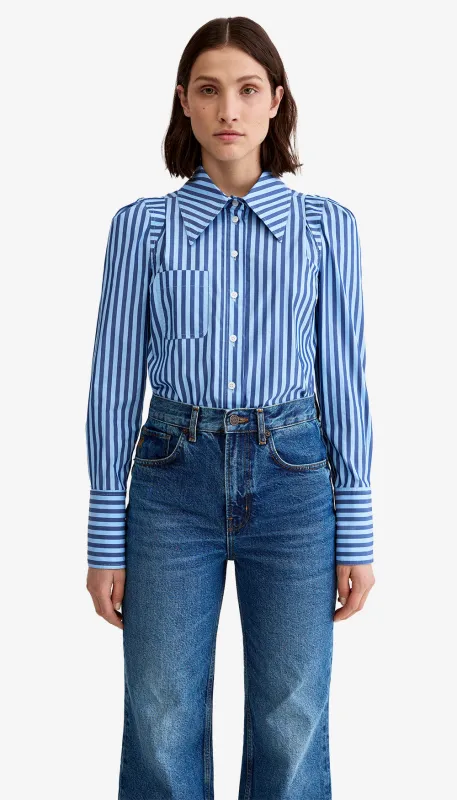 Box Pleat Shirt made by Smythe