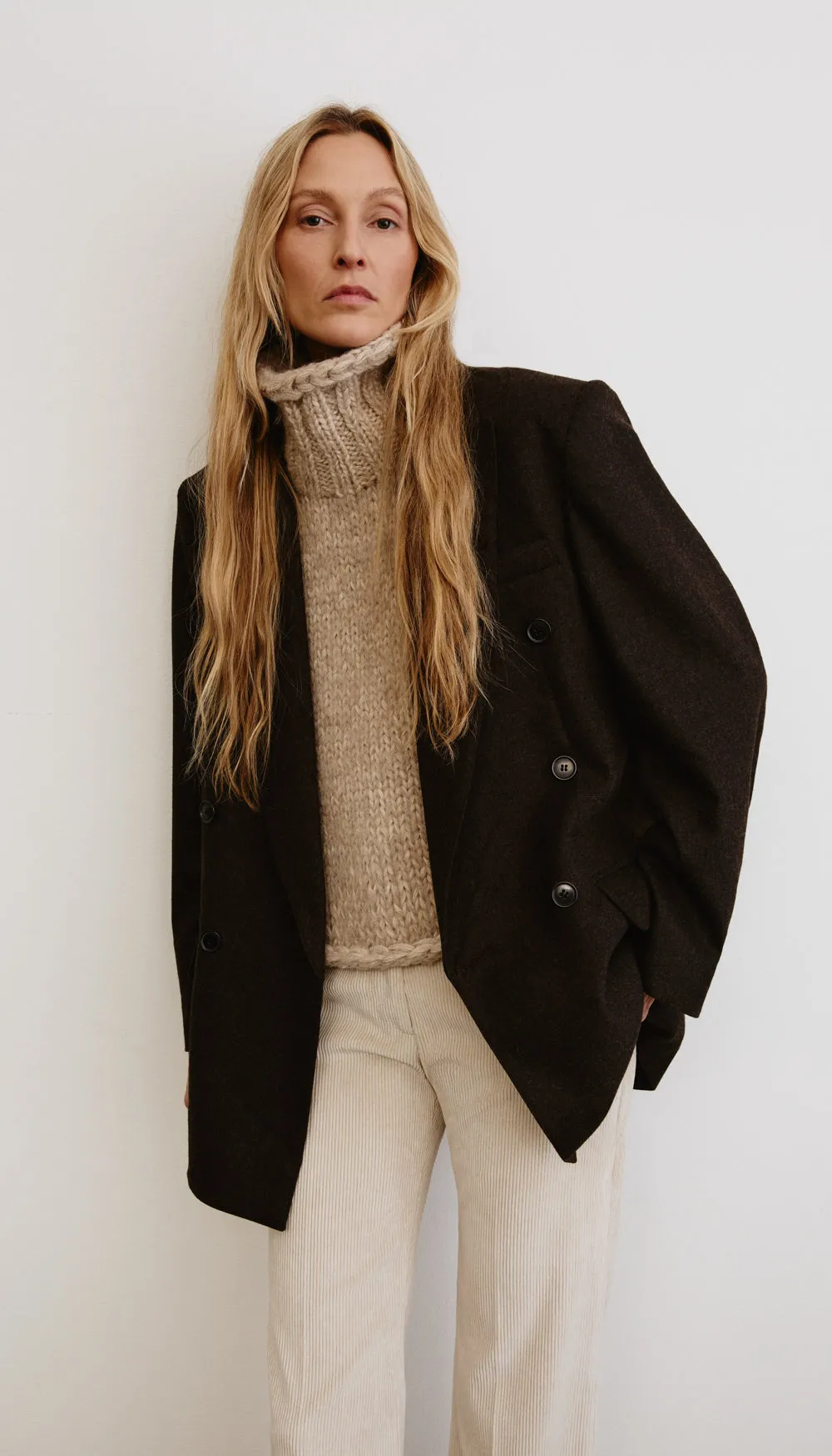 DB Peaked Lapel Blazer sold by Smythe product image thumbnail 5