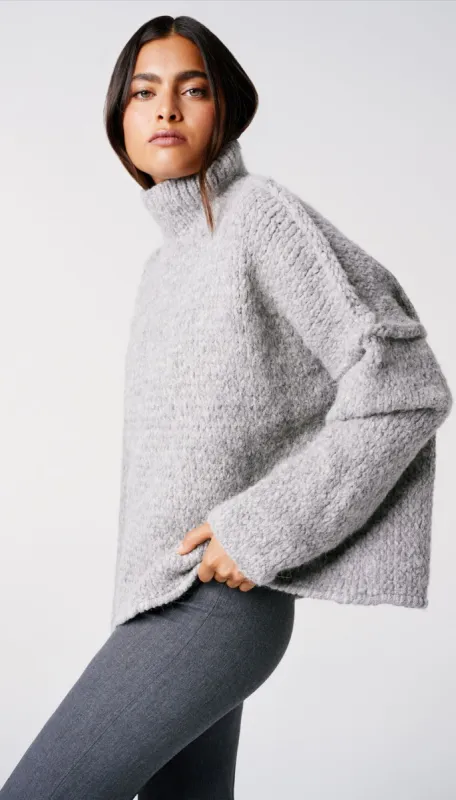 Reverse Seam Turtleneck Sweater sold by Smythe