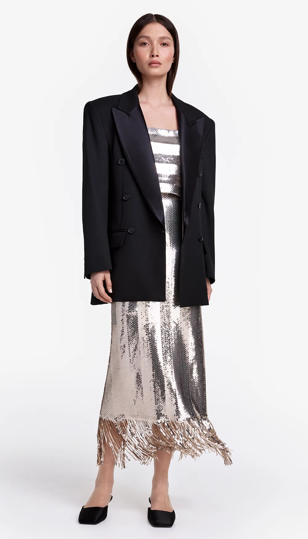 DB Peaked Lapel Tux Blazer sold by Smythe product image thumbnail 3