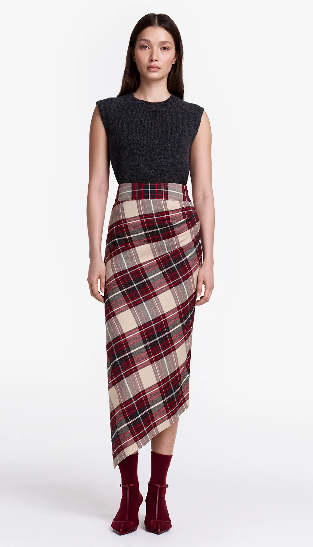 Asymmetrical Skirt sold by Smythe
