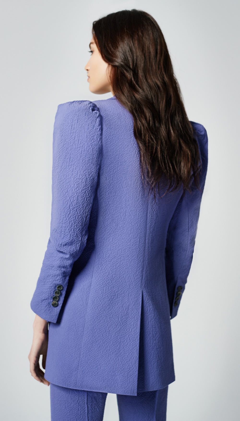 Scrunch Sleeve Longline Blazer sold by Smythe product image thumbnail 3