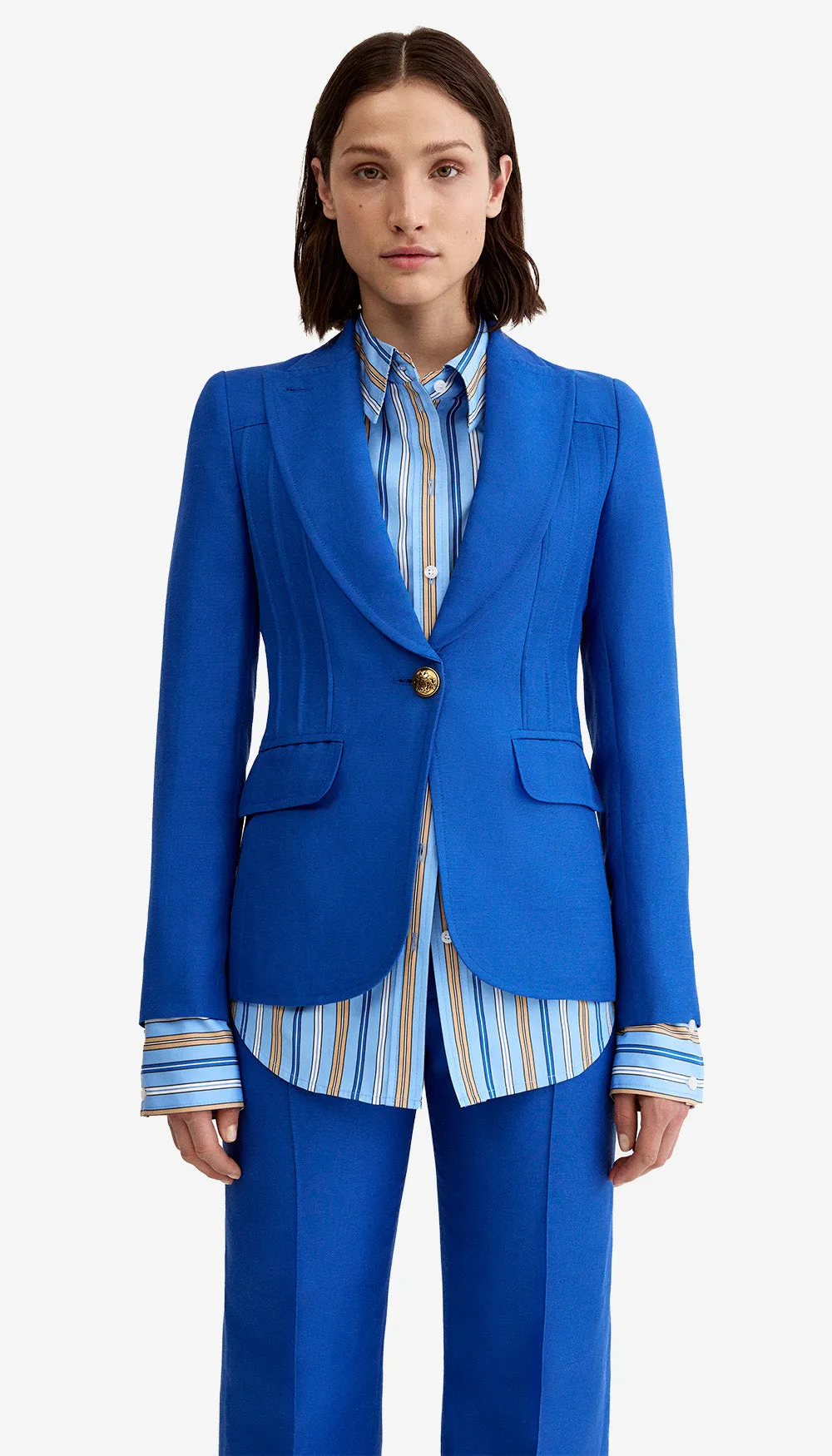 Pintuck Blazer sold by Smythe product image thumbnail 2