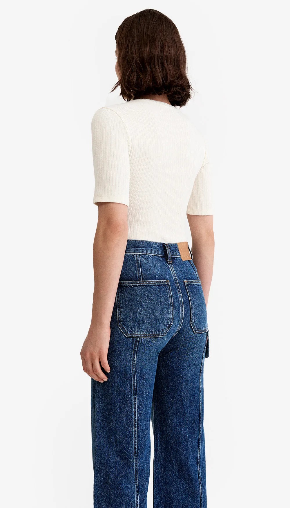 Elbow Sleeve Knit Crewneck sold by Smythe product image thumbnail 4