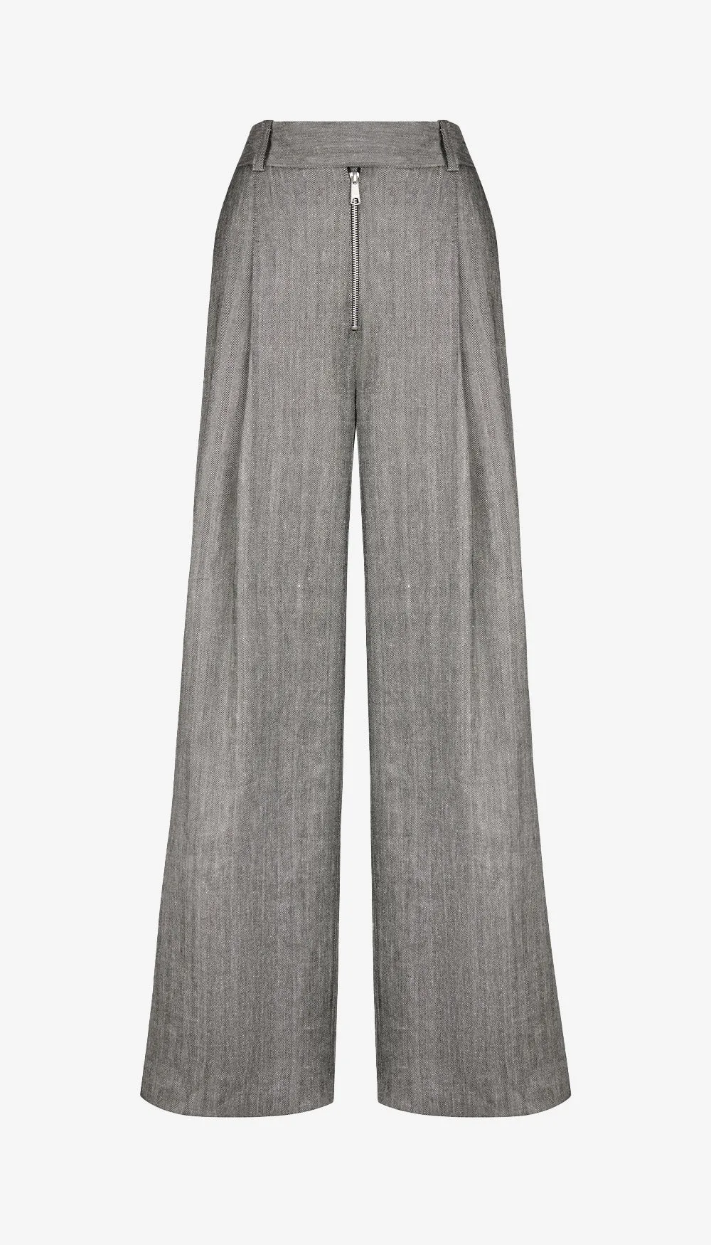 Exposed Zip Pleated Pant sold by Smythe product image thumbnail 5