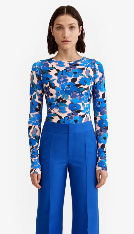 Scrunch Sleeve Crewneck Tee made by Smythe