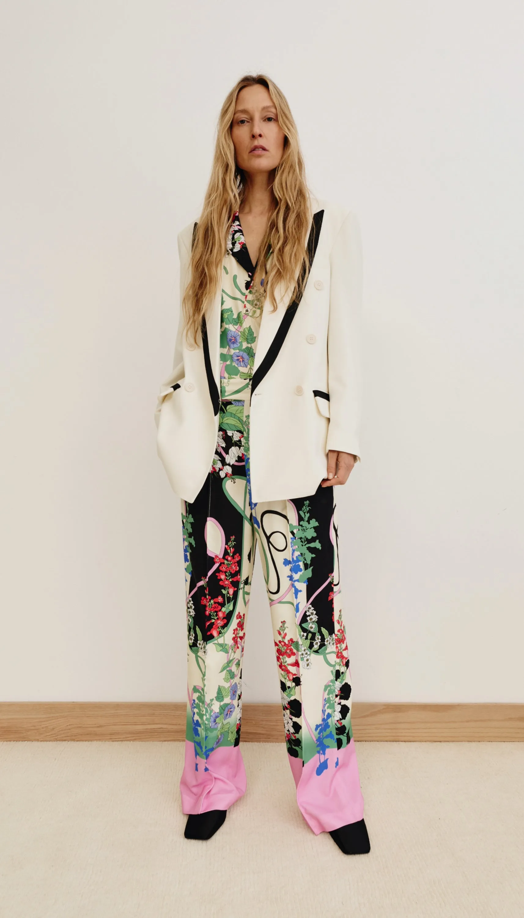 Taped DB Peaked Lapel Blazer sold by Smythe product image thumbnail 5