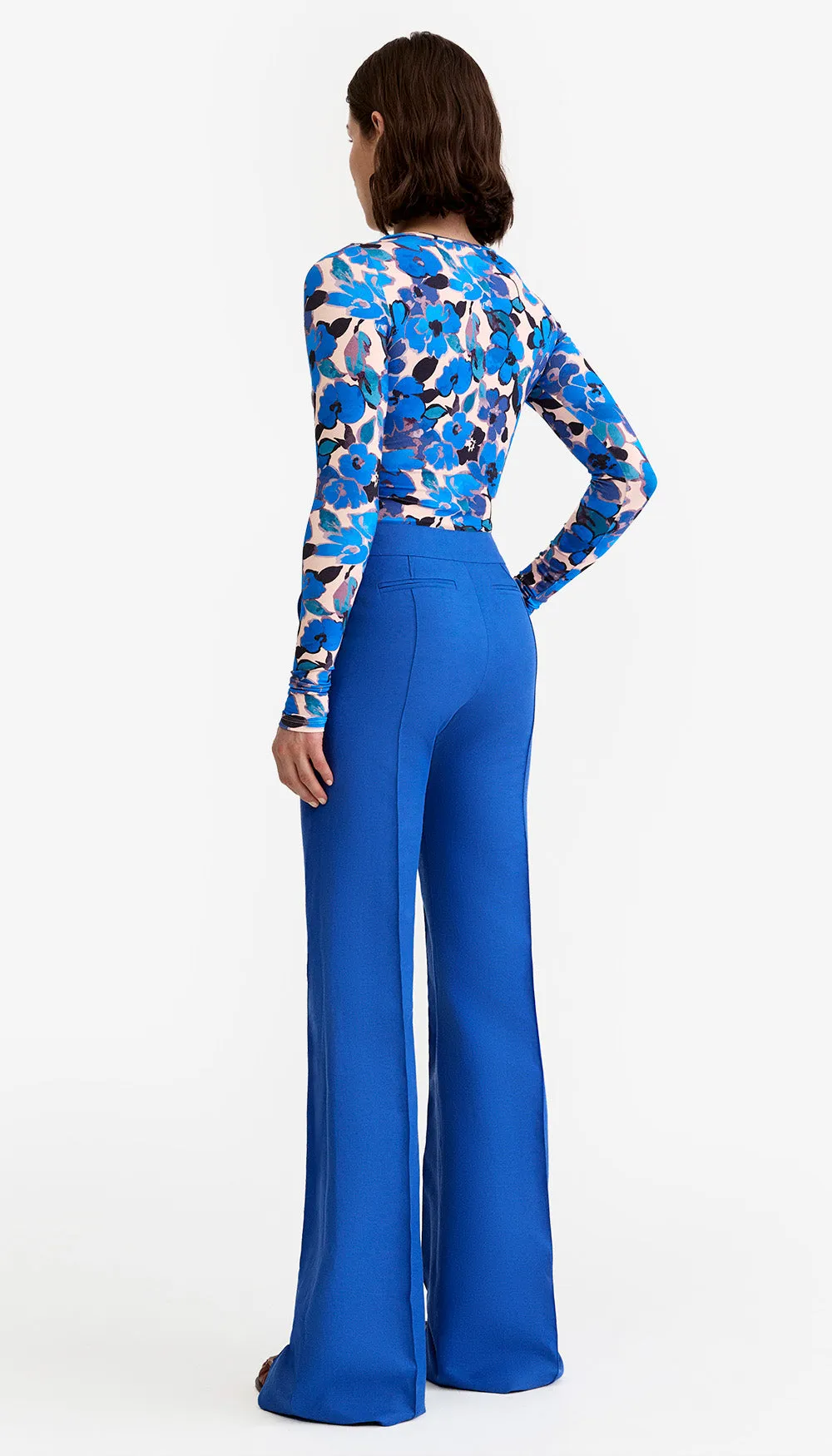 Wide Leg Pintuck Trouser sold by Smythe product image thumbnail 4