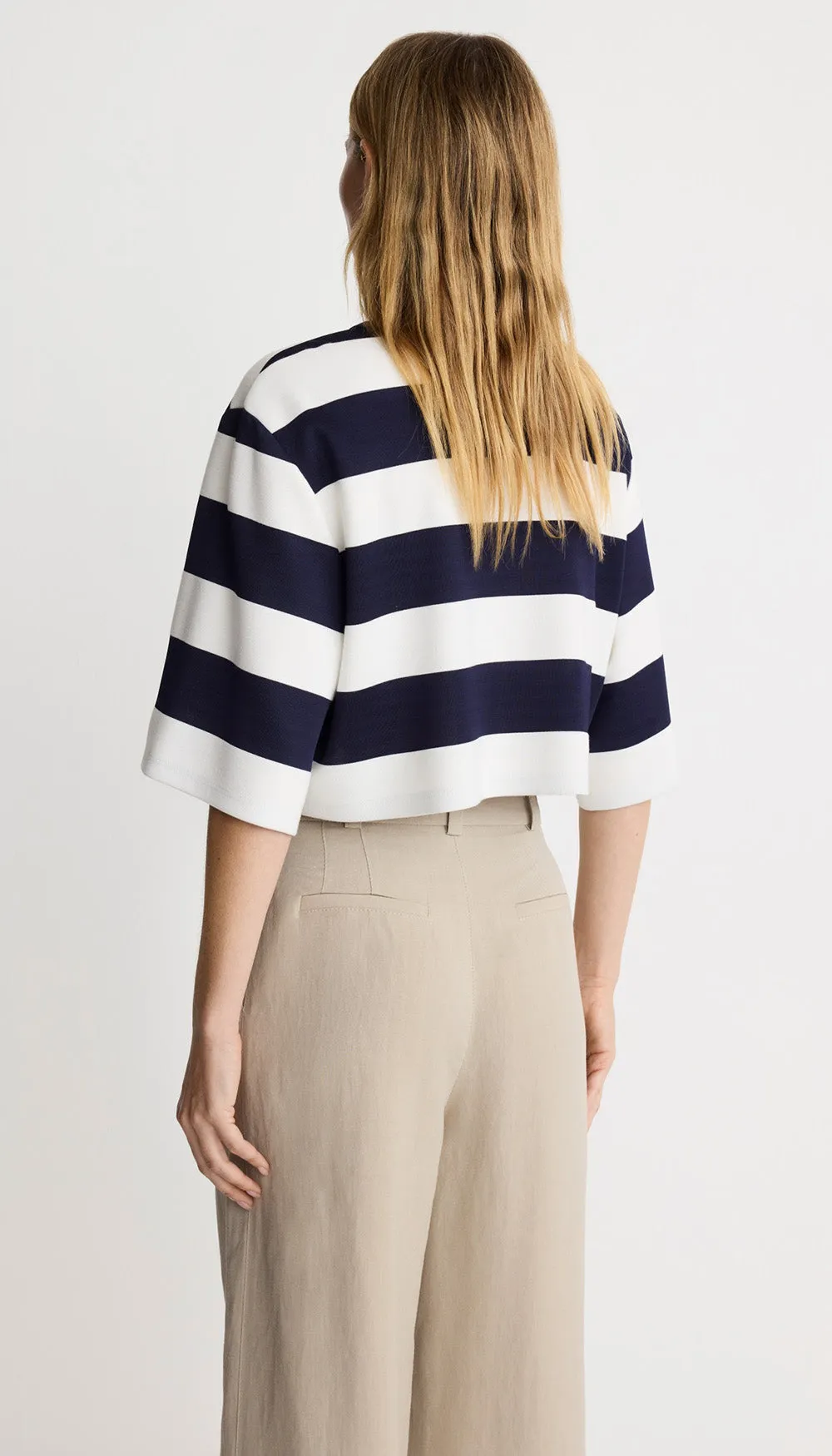 Cropped Swing Tee sold by Smythe product image thumbnail 2