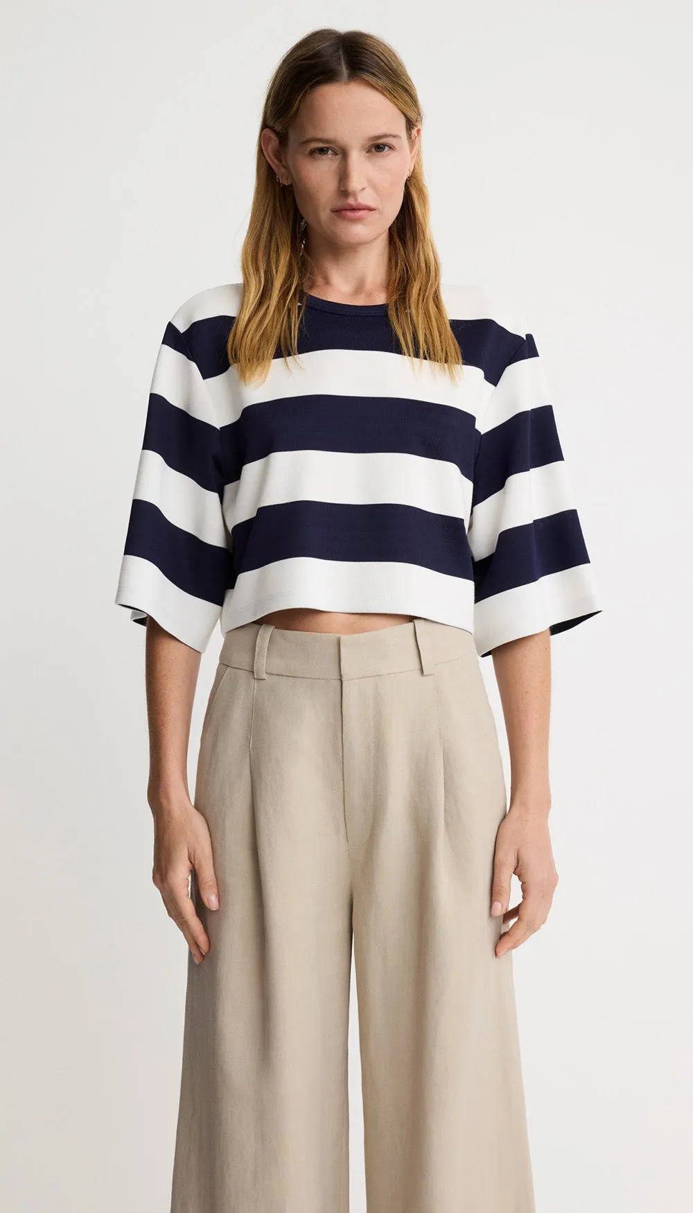 Cropped Swing Tee sold by Smythe