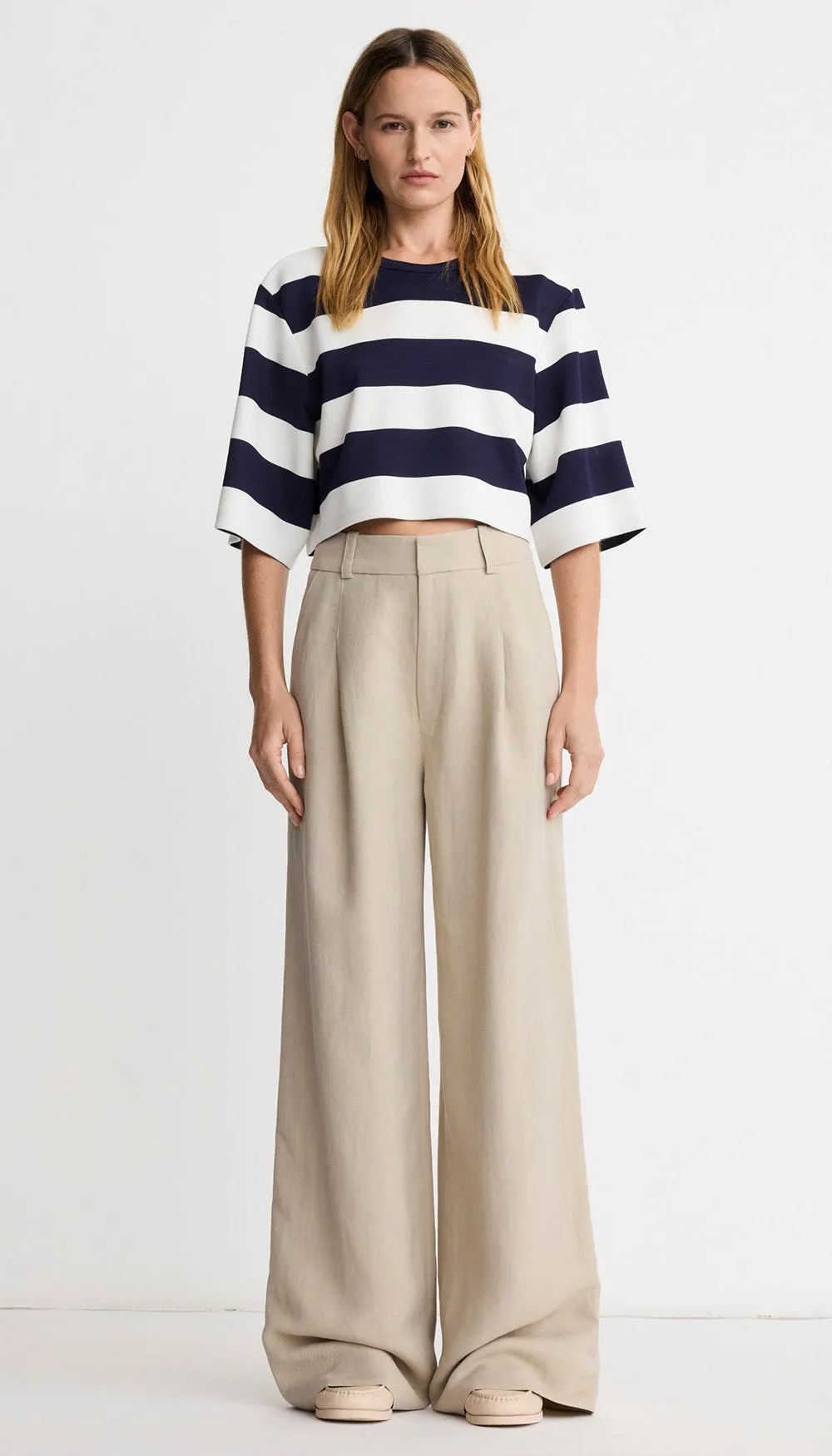 Pleated Trouser sold by Smythe