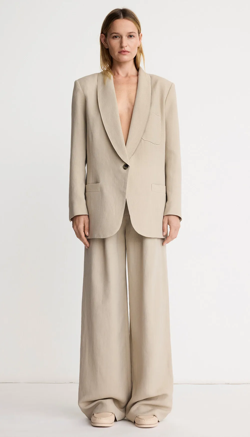 Shawl Collar Oversized Blazer sold by Smythe product image thumbnail 3