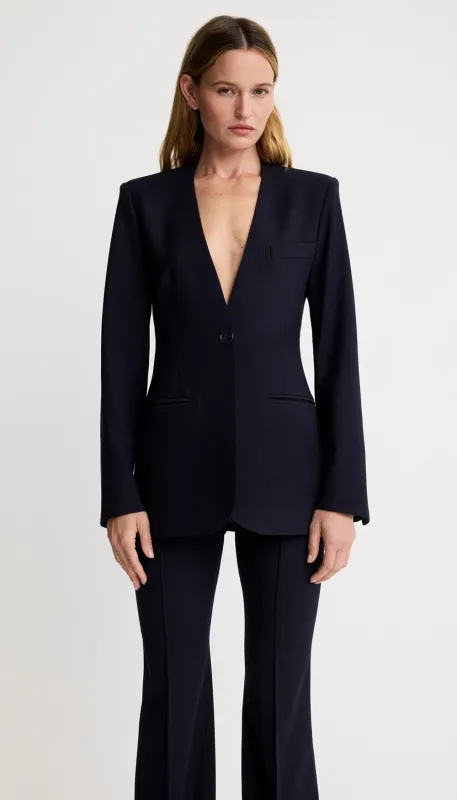 Collarless Blazer sold by Smythe