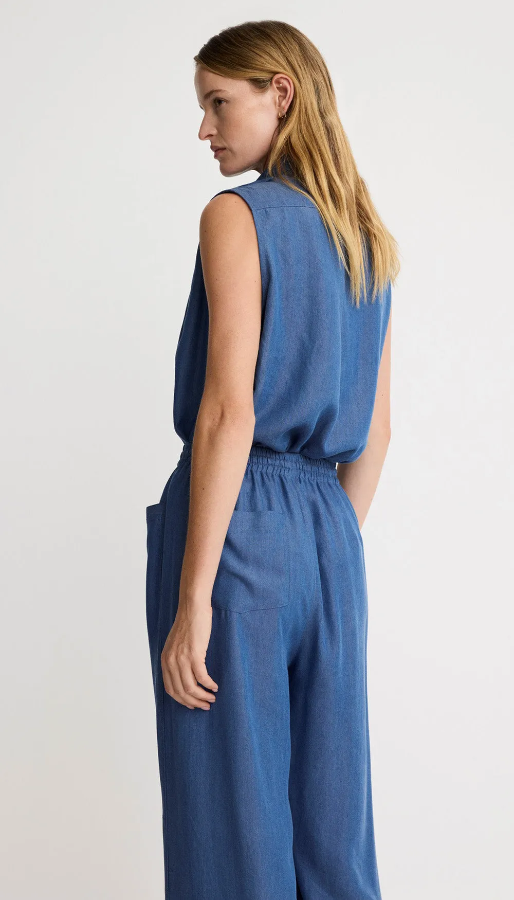 Sleeveless Bandana Neck Top sold by Smythe product image thumbnail 2