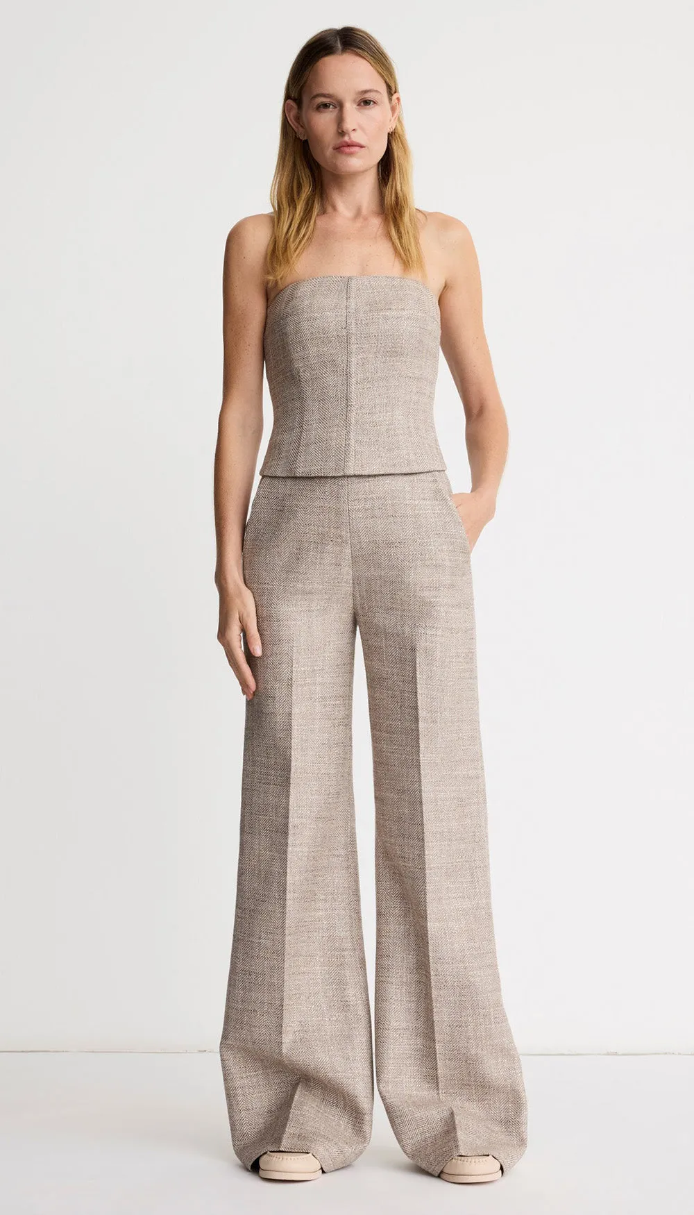 High Rise Wide Leg Pant sold by Smythe