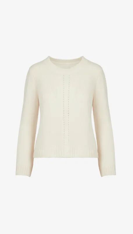 Pointelle A-Line Sweater sold by Smythe