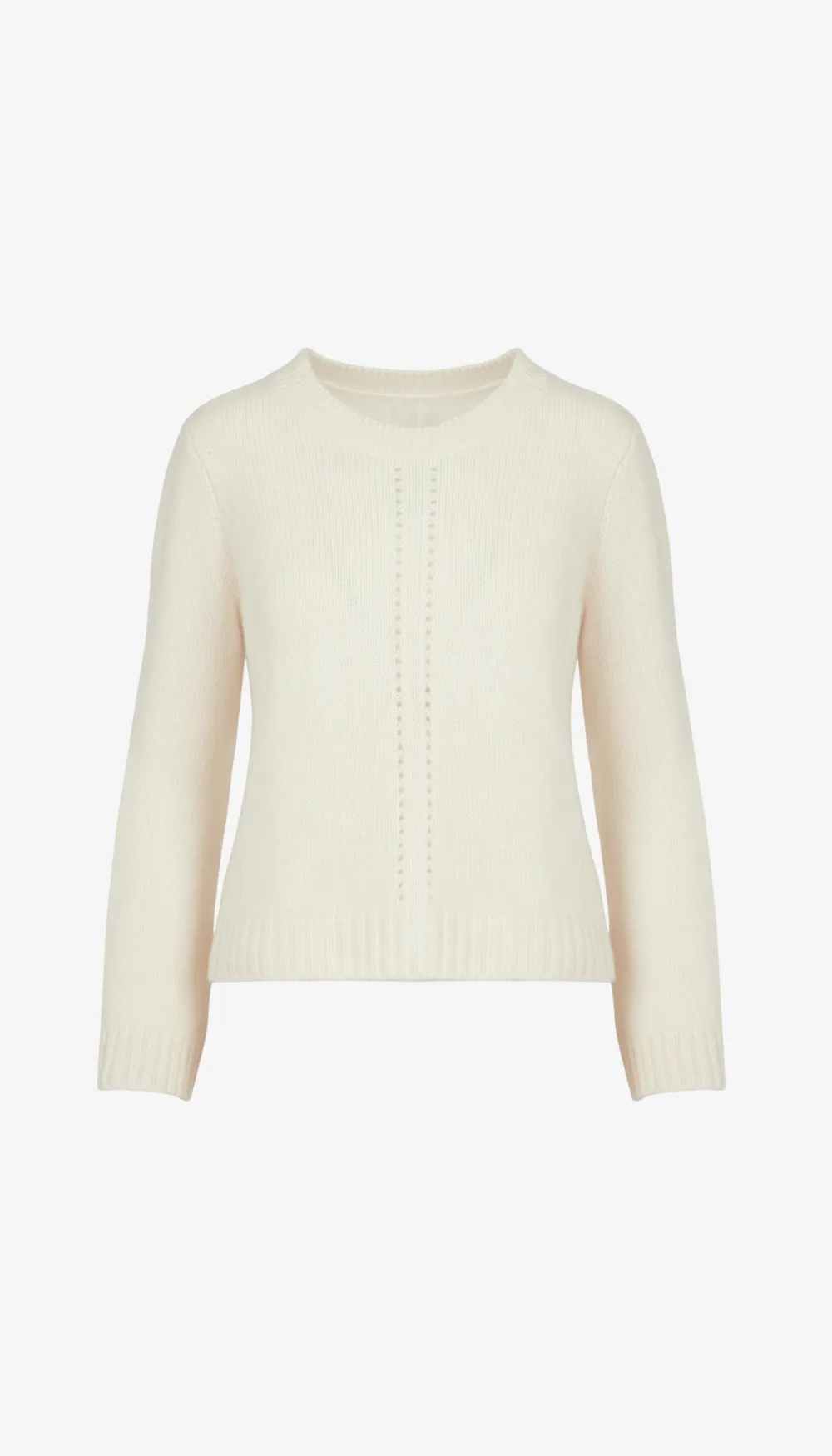 Pointelle A-Line Sweater sold by Smythe
