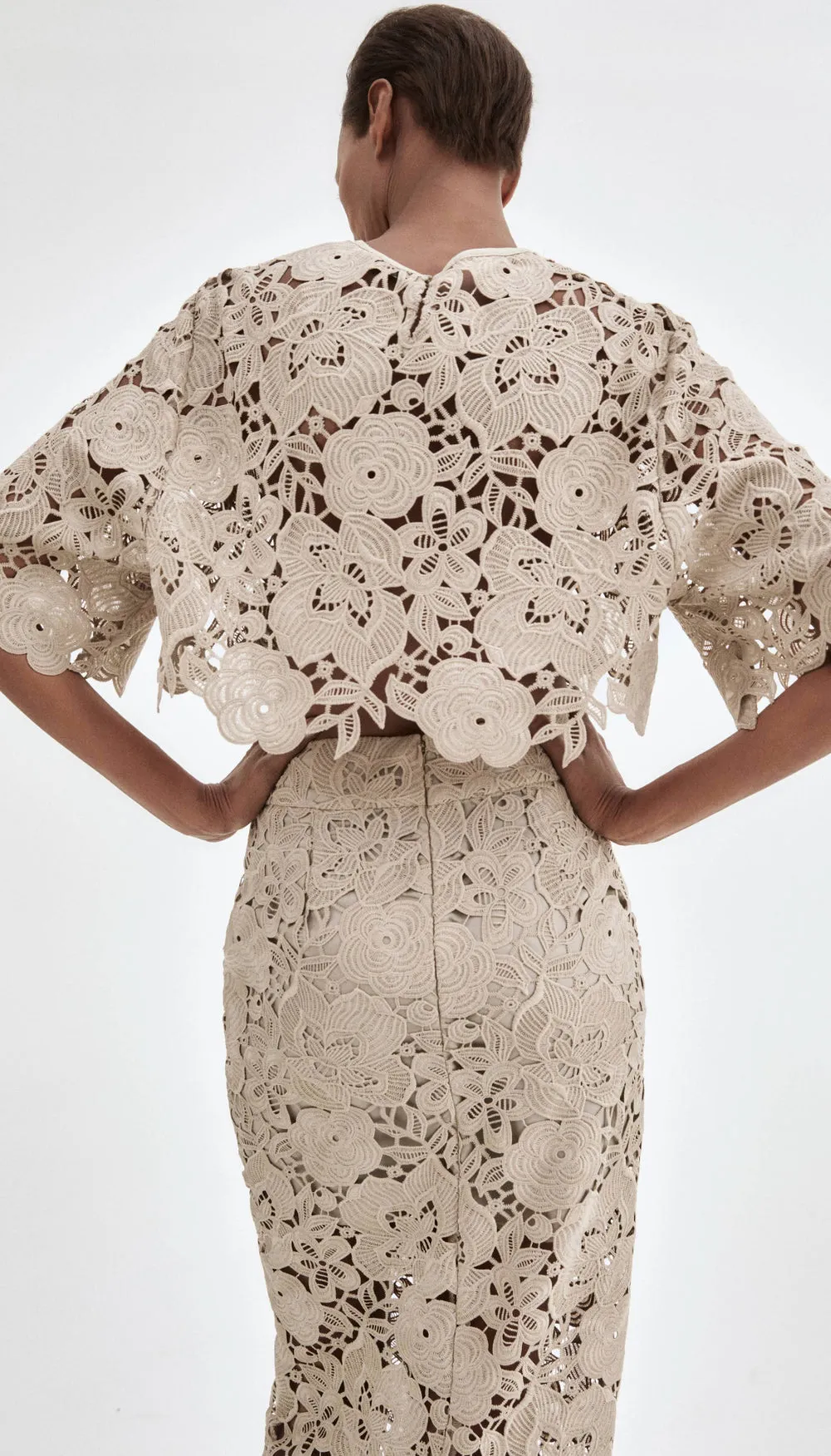 Lace Pencil Skirt sold by Smythe product image thumbnail 5