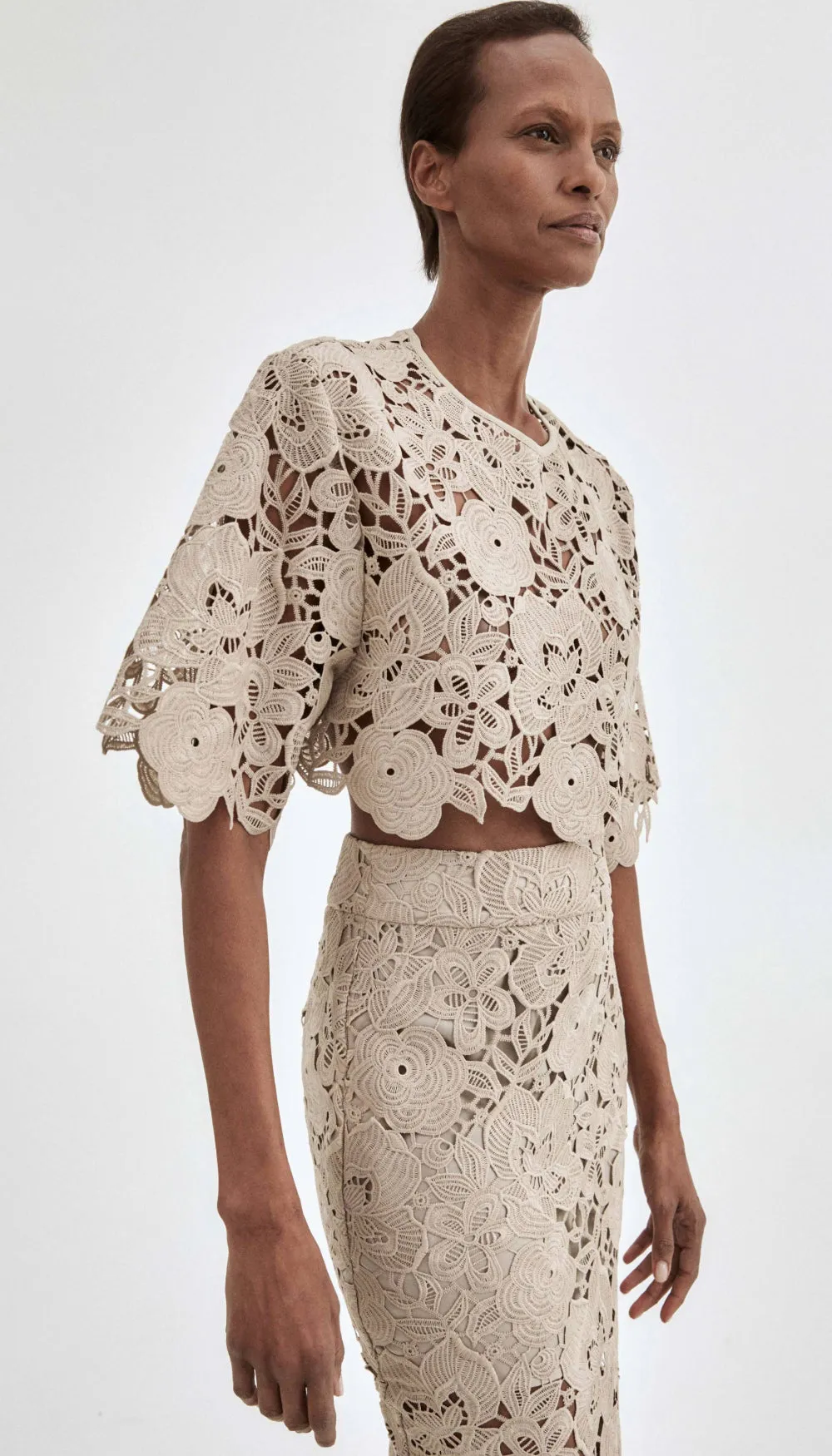 Lace Pencil Skirt sold by Smythe product image thumbnail 4